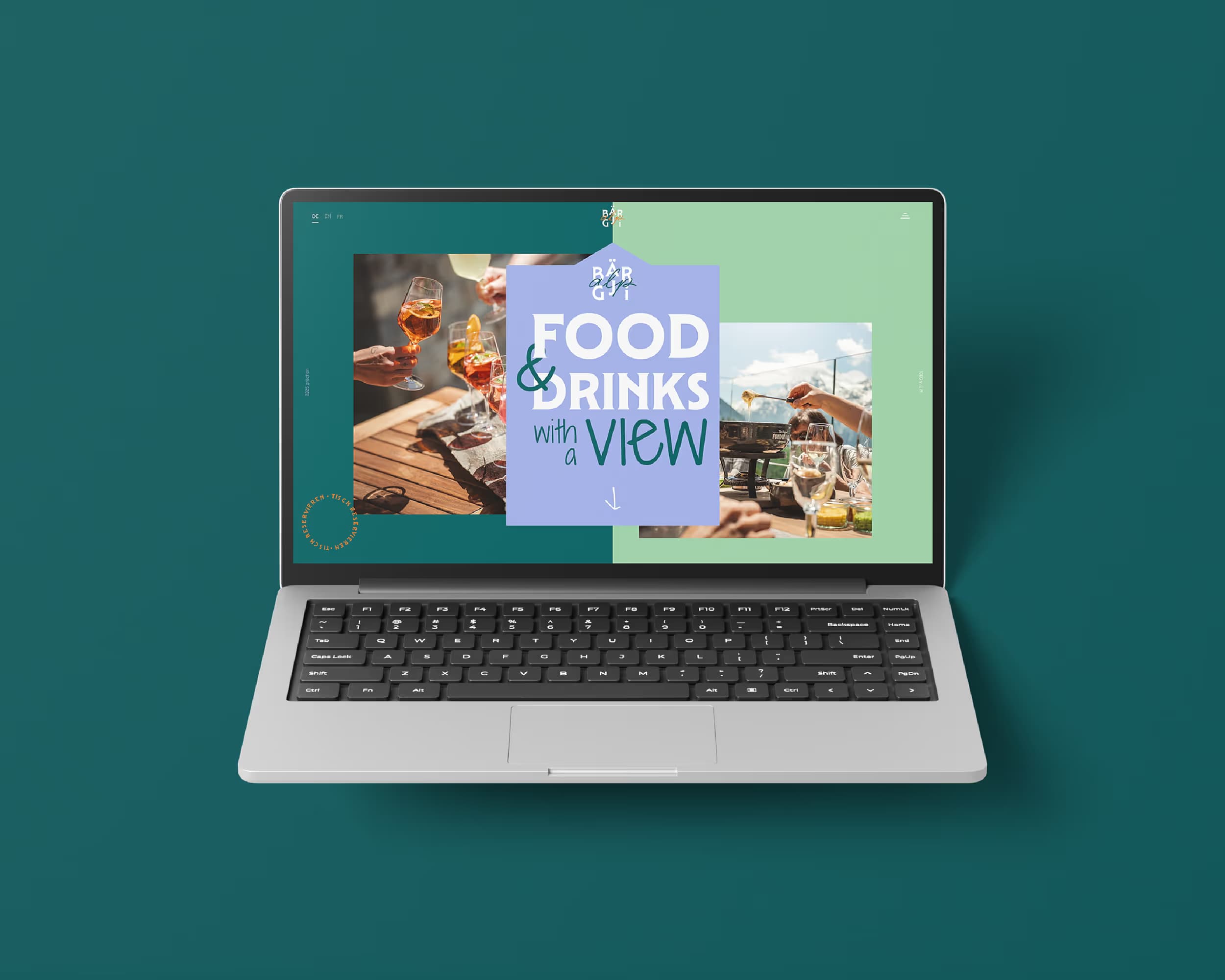 Restaurant Bärgji Alp – Branding, Website & Content Block 2