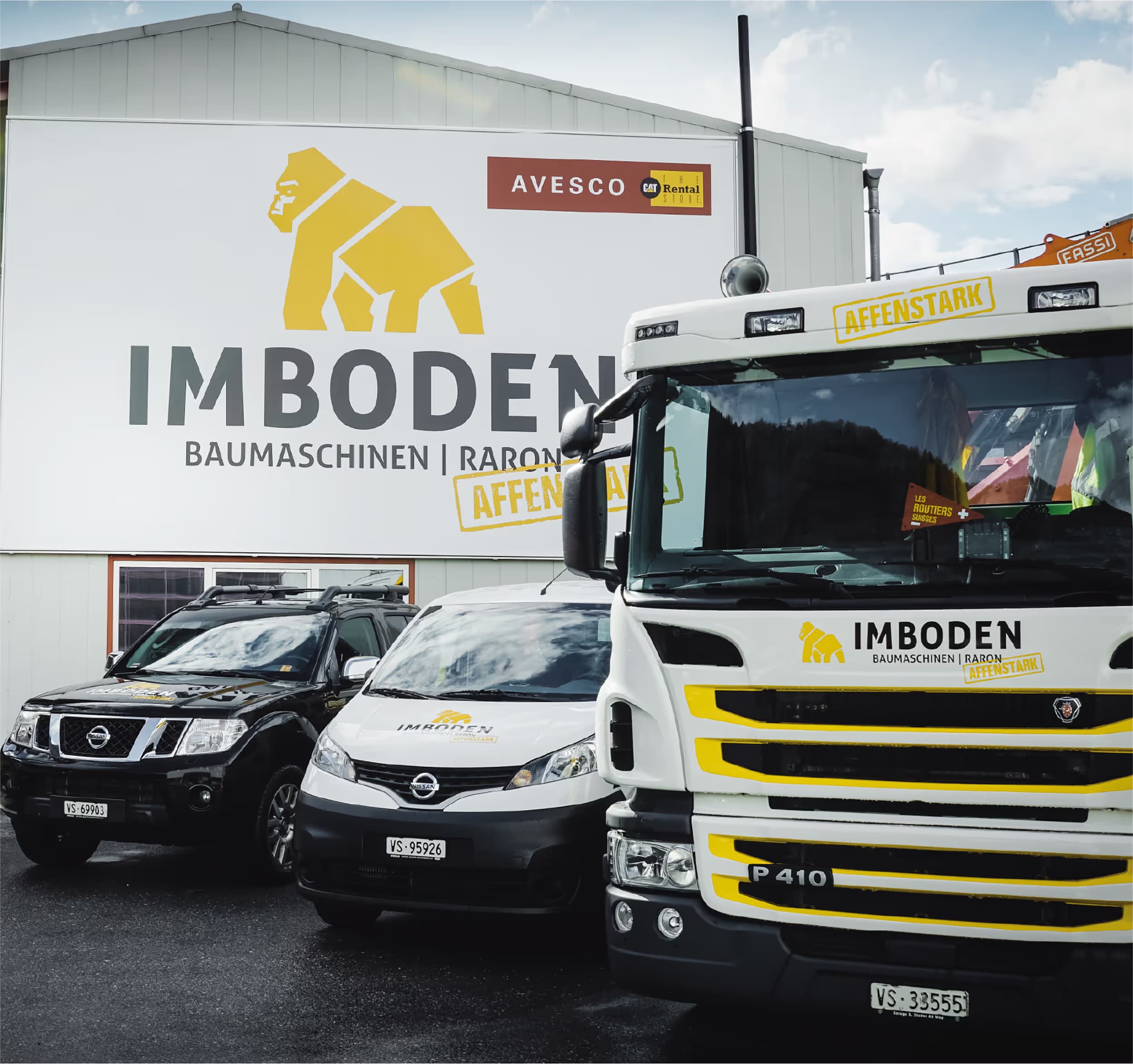 Imboden Baumaschinen AG – Branding, Website & Kampagnen Block 3