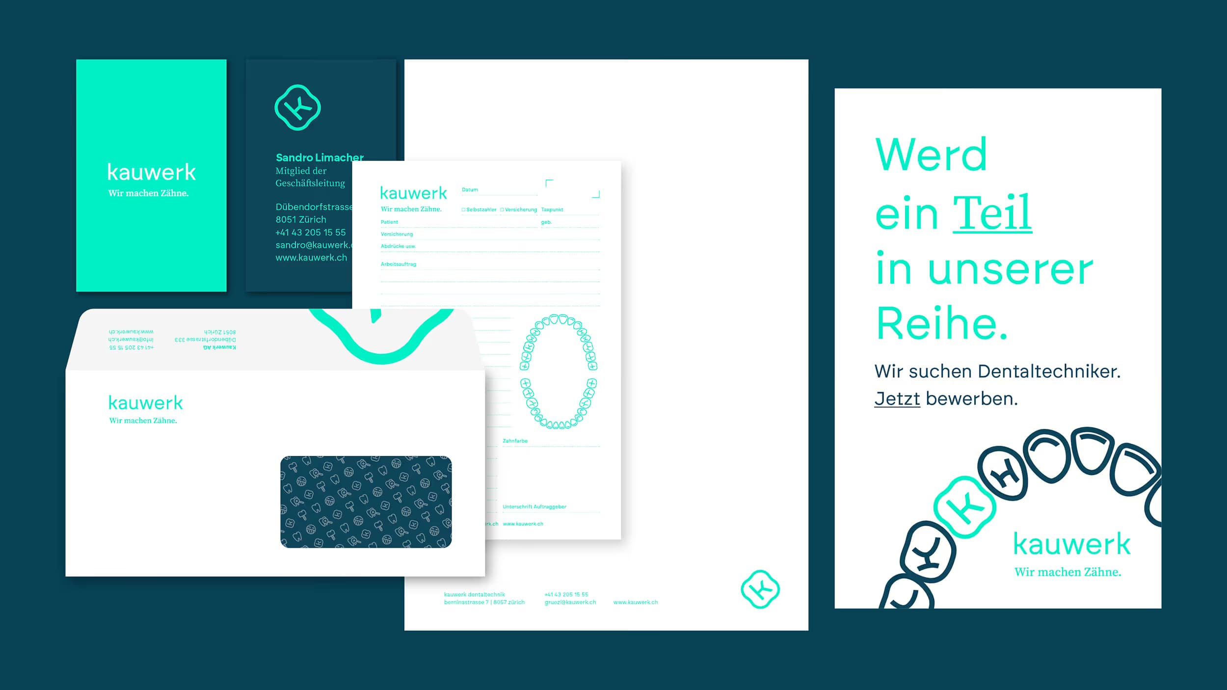 Kauwerk AG – Branding, Website & Markenauftritt Block 1