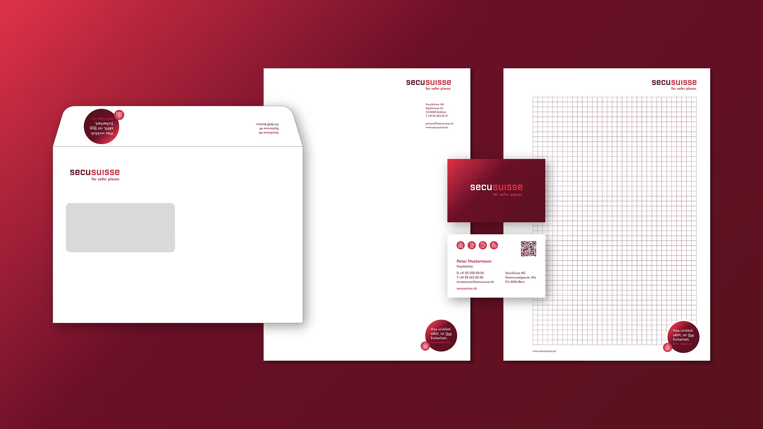 SecuSuisse AG – Rebranding, Website & ganzheitliche Kommunikation Block 2
