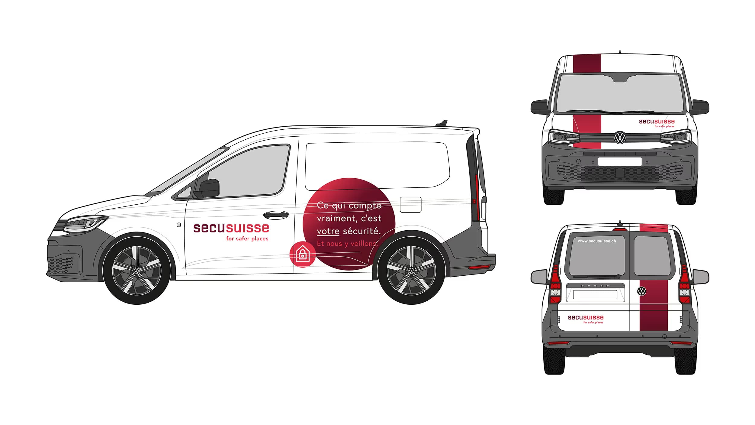SecuSuisse AG – Rebranding, Website & ganzheitliche Kommunikation Block 4